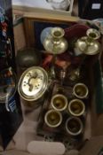 Decorative brass ware etc.