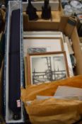 Old photographs and other ephemera, Chinese scroll picture etc.