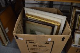 A good collection of watercolours and other paintings, various artists.