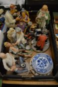 Capodimonte figure groups etc.