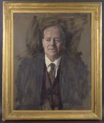 GEORGE WEISSBORT (1928 - 2013) A PORTRAIT OF A MAN Signed and dated, 1968, oil on board, framed 80cm