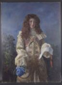 GEORGE WEISSBORT (1928 - 2013) A PORTRAIT OF A YOUNG MAN in French dress Oil on panel 120cm x 90cm