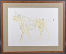 DAME ELIZABETH FRINK R.A. (BRITISH 1933-1993) Lynx, lithograph with colour, signed in pencil and