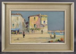 CECIL ROCHFORT D'OYLY JOHN (1906-1993) 'Cassis, near St Maxime, south of France' oil on canvas,