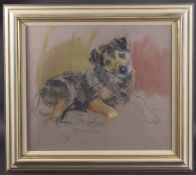 NEIL FORSTER (1940-2016) Terrier, pastel, 19