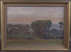 E B MORICE (20TH CENTURY) 'Kerglas Vras, Cote du Nord' oil on board, initialled and dated '71,