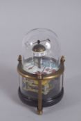 A SMALL FISH CLOCK 6ins high.
