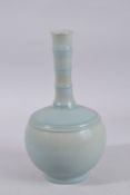 A CHINESE RU WARE VASE. 28cm high.