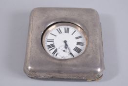 A LARGE POCKET WATCH in a silver case. Birmingham 1903.