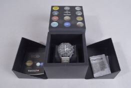 MISSION TO MERCURY OMEGA SWATCH MOON WATCH.