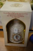 A Wade Bells whisky decanter to commemorate the 60th birthday of H M Queen Elizabeth II 1986,