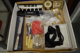 Decorative jewellery and collectables.