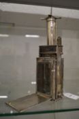 A rare plated travelling/coaching lantern.