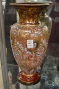 Large Doulton vase.