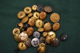 A quantity of buttons.