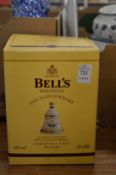 A Wade Bells Scotch whisky decanter Christmas 2003, boxed.