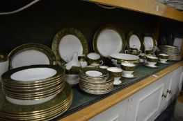 A comprehensive Wedgwood Florentine dinner service.