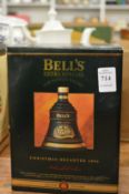 A Wade Bells Scotch whisky decanter Christmas 1994, boxed.