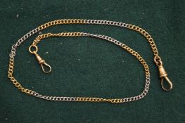 15ct gold Albert chain.