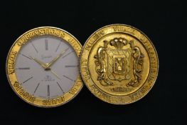 A Swiza novelty travelling clock.