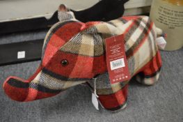 An elephant door stop.