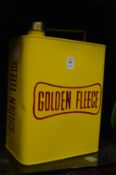 Novelty petrol can 'Golden Fleece'.