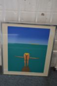 Michael Potter, 'Diver' and 'Diver II' a pair of limited edition colour prints, signed.