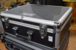 A good aluminium storage case.