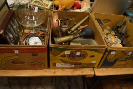 Miscellaneous collectables, brass ware etc.