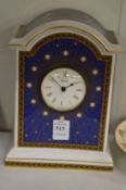 A Spode limited edition Millennium mantel clock.