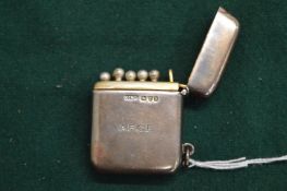 A silver set of shooting peg markers.