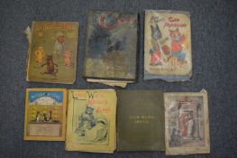 Louis Wain, a collection of books to include Louis Wain's Annual, The Louis Wain Nursery Book, In