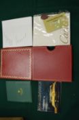 Cartier instruction books etc.