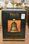 A Wade Bells Scotch whisky decanter Christmas 1994, boxed.