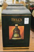 A Wade Bells Scotch whisky decanter Christmas 1993, boxed.