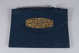 A RENAUD PELLEGRINO BLUE BAG.