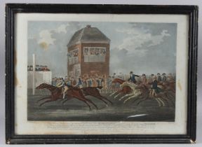 AFTER J N SARTORIOUS (18/19TH CENTURY) The 1799 Newmarket race between 'Hambletonian' and '