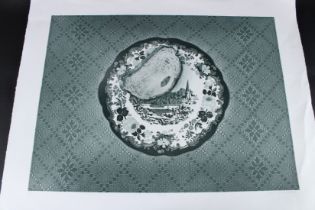 TERENCE MIDDLETON (20TH CENTURY) 'Wingback' sepia toned etching, numbered 2/60 inscribed, signed and
