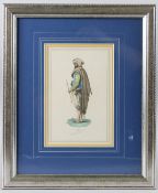 PAUL JOUHANNEAUD (19TH CENTURY) 'Album des Voyages, Limoges & Paris 1857', illustrations of people