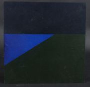 PETER WILLSHER (20TH CENTURY) 'The light at the end of Daisy's dock' oil on panel, label verso