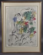MARC CHAGALL (1887-1995) 'Vence',1954 Fetes de Paques, lithograph, 53cm x 42cm