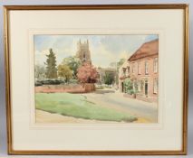 VICTOR COVERLEY-PRICE (1901-1988) Guitar player, inscribed verso 'Moonlight Serenade, Mexico' oil on