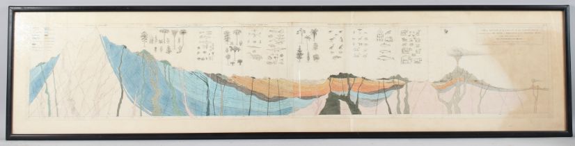 AFTER THOMAS WEBSTER (EARLY 19TH CENTURY) 'Ideal Section of a Portion of the Earth's Crust, intended