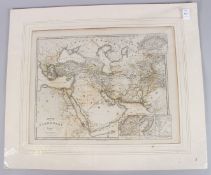 AN OTTOMAN EMPIRE MAP, ALEXANDRIA. 13ins x 16ins.