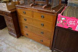 Mahogany chest of drawers.