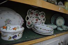 Decorative china to include bowls, dishes etc.