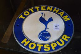 Cast iron sign Tottenham Hotspur.
