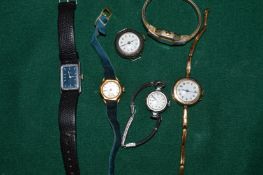 Various ladies wristwatches.