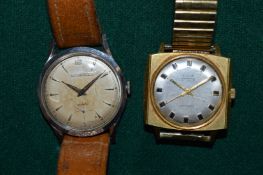 A gentlemans Movado wristwatch and an Avia wristwatch.