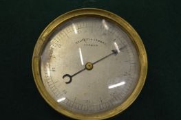 A Negretti & Zambra barometer.